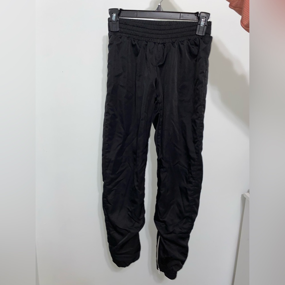 black joggers